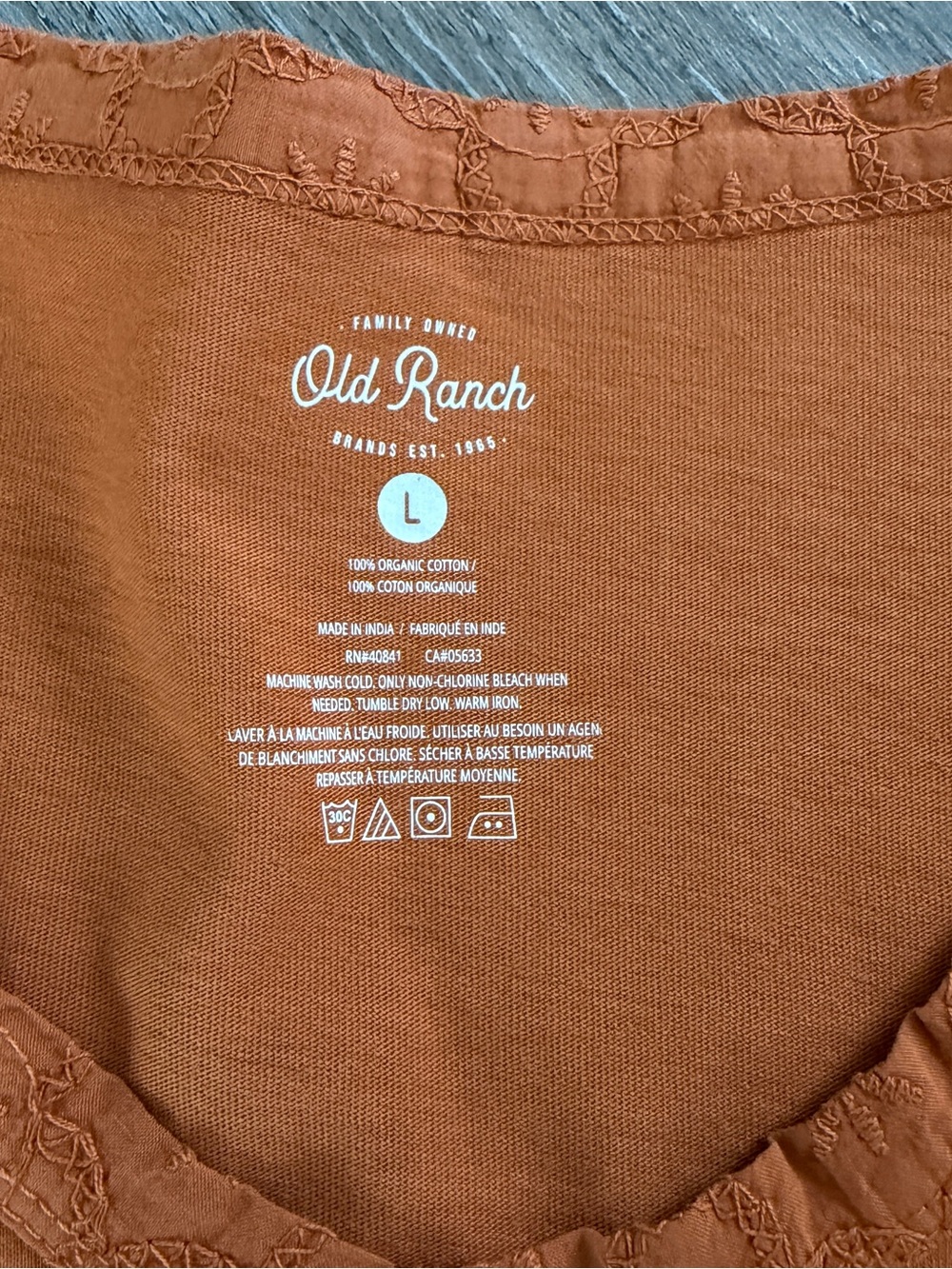 Old Ranch top - Picture 2 of 5